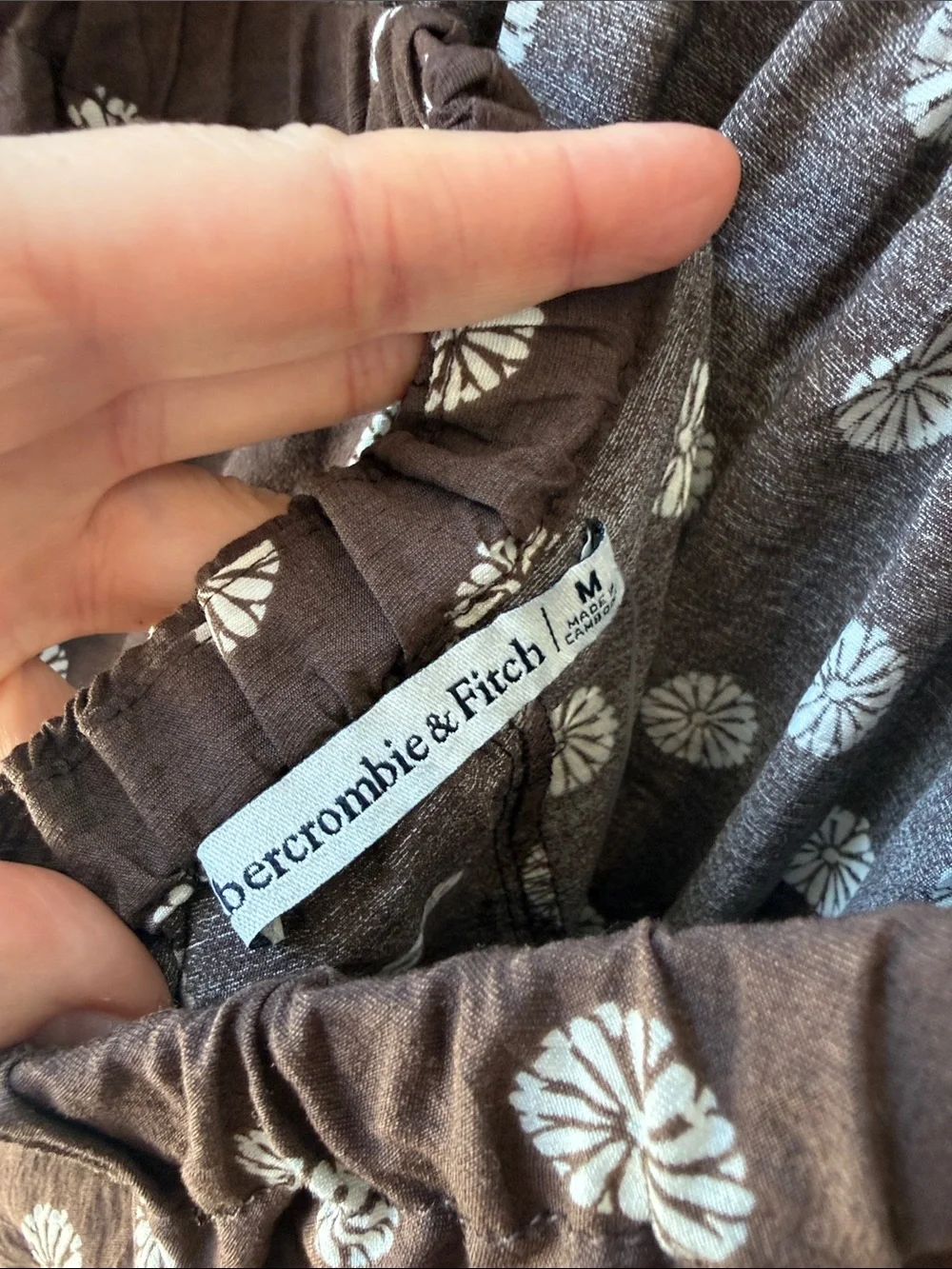 NWOT Abercrombie & Fitch Polkadot Maxi Dress Medium